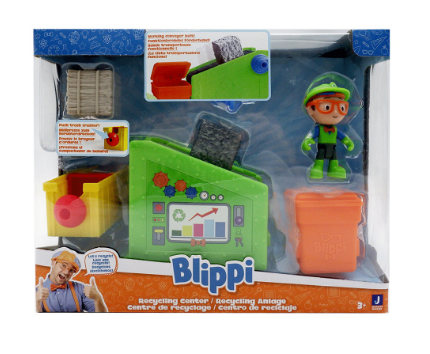 Blippi Little Adventure Recycling Center Playset