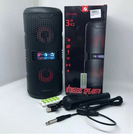 KTS-1099 With Free Mic Karaoke Portable Wireless Bluetooth Speaker with remote