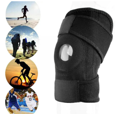 Sports Leg Knee Support Brace Wrap Protector Leg Compression Kneepad Pad Knee Sports Safety Fitness