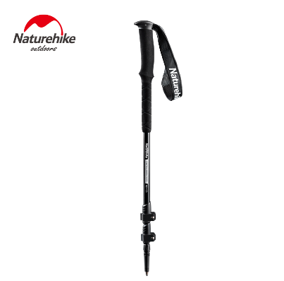 Naturehike Outdoor Aluminum Alloy Trekking Pole External Lock Telescopic Hiking Cane Climbing Equipment