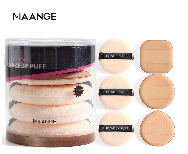 Maange Powder Puff Foundation Concealer Bb Cream Soft Air Cushion Makeup Sponge 6 Pcs Skin Color
