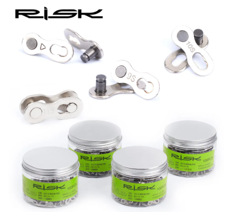 5 Pair Bicycle Chain Quick Link Connector Joints Magic Buttons Mountain Road Bike Chain missing link for 6/7/8/ 9 10 11 12 Speed