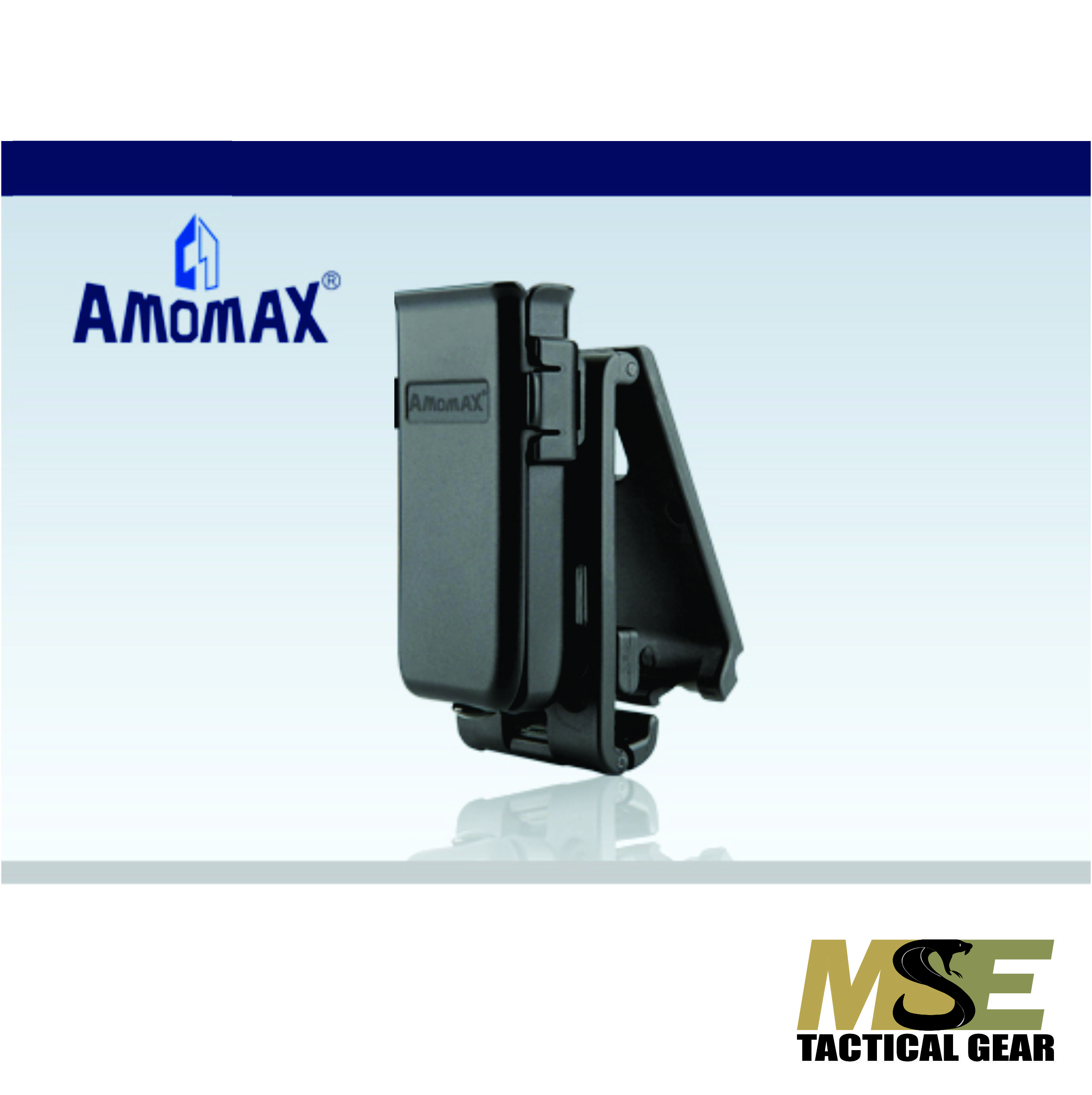 Universal Single Mag Case, for Single or Double Stack 9mm, .40, .45 cal