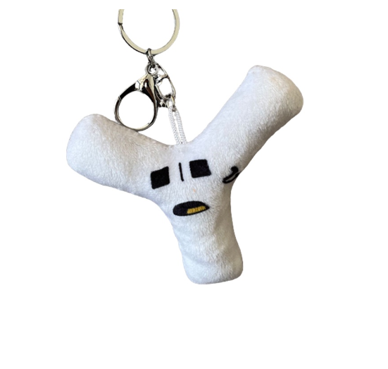 10cm Alphabet Lore Plush Pendant Doll Baby Educational Toy Home Decor Xmas Gift Y