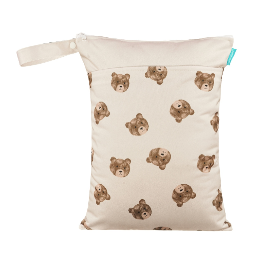 Happyflute Wetbag For Baby Diapers Nappies Waterproof Reusable Diaper Bag With Two Zipper D23