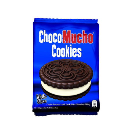 Choco Mucho Cookie Sandwich White Choco 33g x 10s