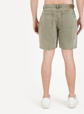 OXGN Denim Shorts For Men (Green)