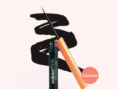 Colourette Colourflick Graphic Eyeliner in Licorice [Highly-pigmented, Smudge-proof, Quick-setting]