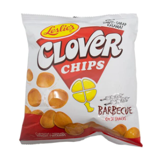 Clover Chips Barbecue Corn Snacks 55g