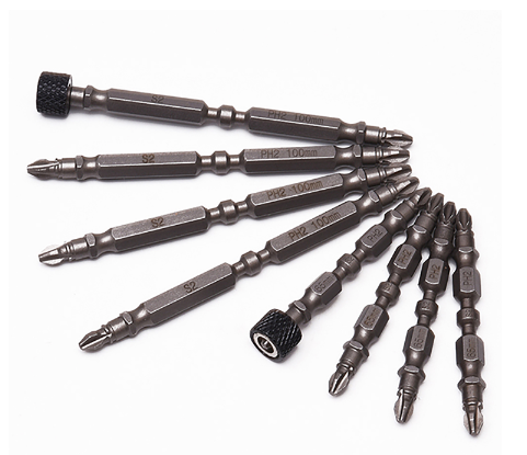 Harden 100mm Screwdriver Bits Set 10Pcs PH2 X 65mm