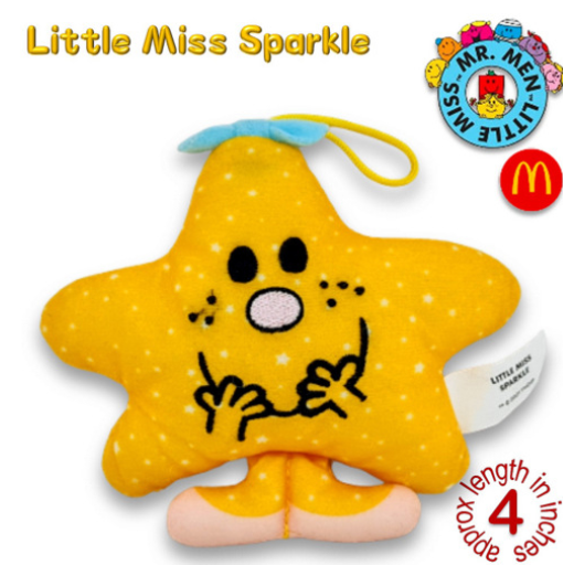 Mr Men Little Miss McDo Hanging Plushies Bag Charm Stuffed Toys McDo6