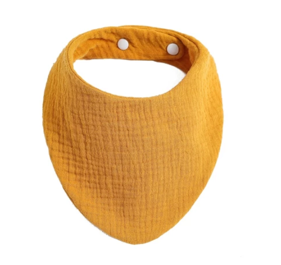 Some Hot Baby Simple Design Soft Pure Cotton Gauze Bibs Burp Cloths Saliva Towel Feeding Triangle Bandana Towels Apron B9