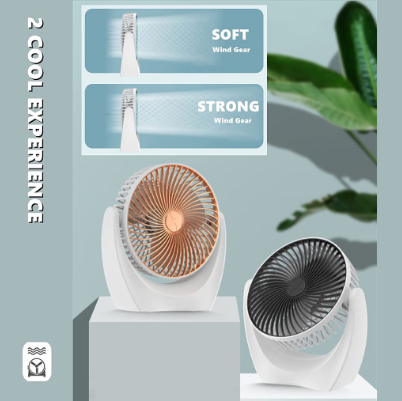 Mini Electric Fan Student Dormitory Office Desktop Small USB Charging Portable Fan