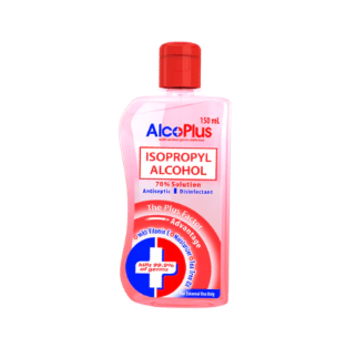 Alcoplus 70% Isopropyl Alcohol  Red 150ml