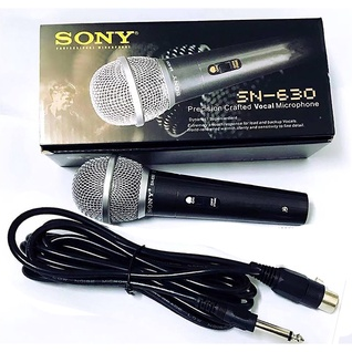 SONY SN-630 Karaoke DYNAMIC Wired High-End Microphone