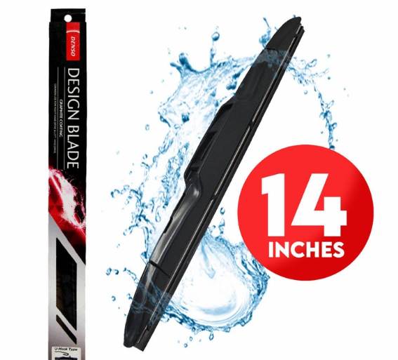 Denso Graphite Coating Wiper Blade U-Hook Type DDS-014L 14' ' / 350mm For Chevrolet, Honda, Hyundai