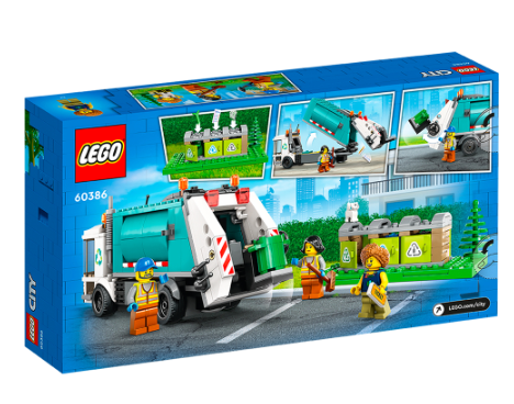 Lego 60386 City Recycling Truck 261 pcs Building Blocks