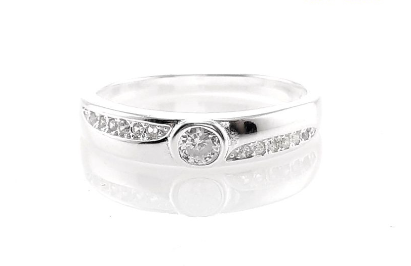Unisilver 925 Sterling Silver Lady's Band Ring