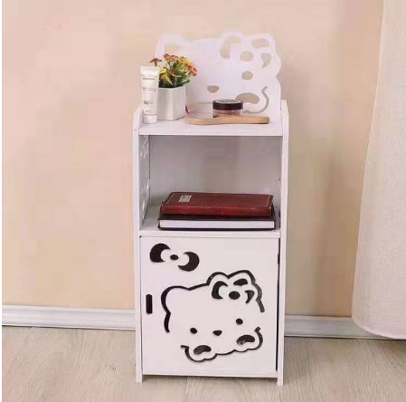 DIY Hello Kitty Bedroom Bedside Cabinet Small Cabinet
