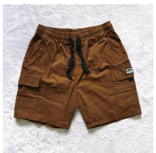 Unisex 4 Pocket Plain Urban Cargo Shorts For Men Hyper Quality