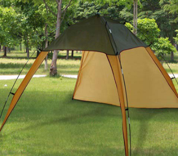 5-8Person Outdoor Canopy Fishing Portable Camping Sun Shade Shelter Triangle Beach Tent