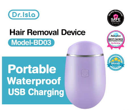 Dr.Isla BD03 Lady Shaver Electric Razor Bikini Shaving Trimmer Washable Hair Removal Epilator