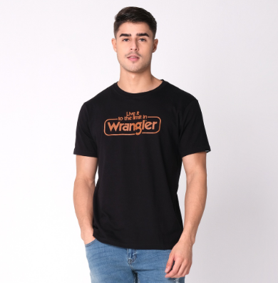 Wrangler Men's Statement Logo T-Shirt