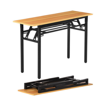 2 Layer/1 Layer Foldable Desk Dining Computer Study Office Desk Wooden Table