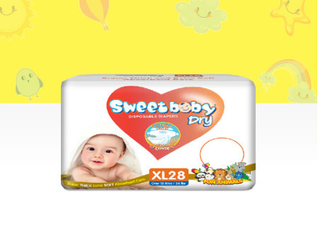 SWEETBABY DRY - ECONO PACK XL 28s