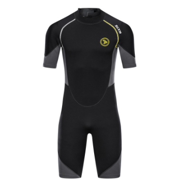 Neoprene Wetsuit Men Short Sleeve Scuba Diving Suit Snorkeling Spearfishing Swimsuit Surfing