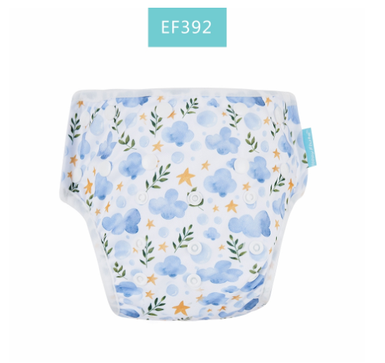 HappyFlute New Print Breathable Mesh Fabric Adjustable Pool Pant Swimming Pool Diaper Cover Reusable Washable Summer Baby c31