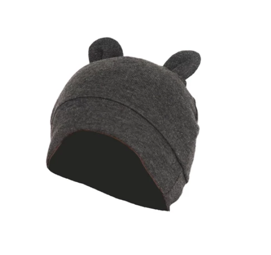 Some Cute Ears Baby Hat Solid Color Beanie Cap Newborn Infants Toddler Autumn Winter Bonnet BB2