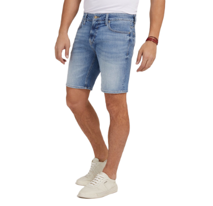 GUESS Angels Cotton Denim Shorts