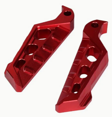 1 Set/(2pcs) Suitable For Motorcycle YAMAHA Rear Foot Pedal YAMAHA AEROX155 NVX155 Flying Spin Modified Non-slip Pedal NVX Footrest Accessories