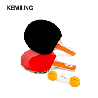 Kemilng 2pcs. Table Tennis Racket with FREE 3pcs. Table Tennis Balls