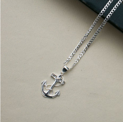 Silver TB041 92.5% Italy Silver Men's Necklace Pendant Splendid Cross