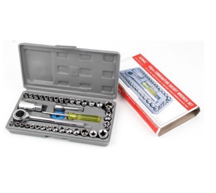 40 PCS COMBINATION SOCKET WRENCH