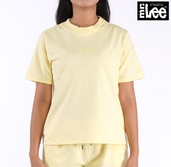 Stylistic Mr. Lee Ladies' Basic Tees Regular Fit 114601 Light Yellow