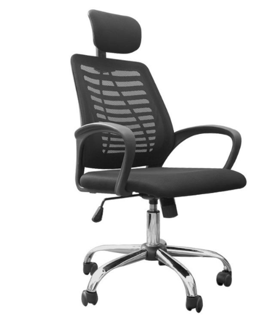 Headrest Chair Mesh Comfortable and Breathable Home Office Computer Study Chair Furniture