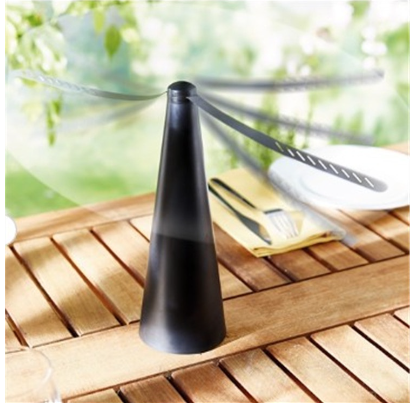 Insect Fly Repellent Fan USB Rechargeable Outdoor Automatic Fly Trap Mosquitoes Insect Killer