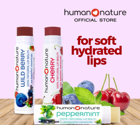 Human Nature Flavored Lip Balm 4g | 100% Natural