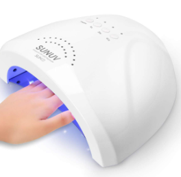 SUNUV Sun1 Nail Dryer UV Lamp Nail Art Professional LED Nail Lamp for Curing Nail Gel Nail Care