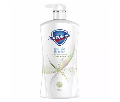 SAFEGUARD Gentle Micellar Bodywash Coconut and Peach 720ML