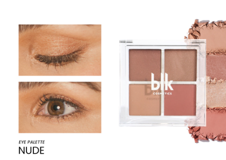 blk cosmetics daydream eyeshadow palette nude