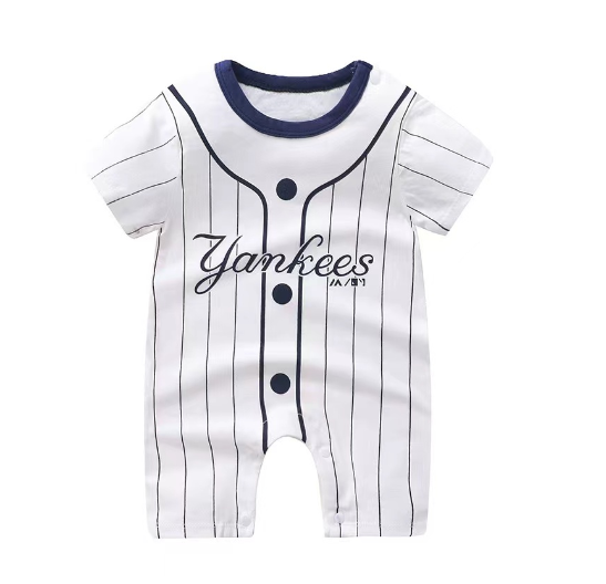 Baby Short-Sleeved Jumpsuits Joys and Girls Clothes 0-12 Months S11