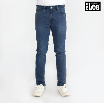 Stylistic Mr. Lee Men's Basic Denim Pants for Men Trendy Super Skinny Mid Waist 147833 (Medium Shade