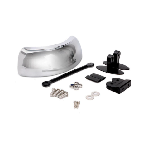 Motorcycle Windshield 180 Degree Blind Spot Mirror Wide Angle Rearview Mirror