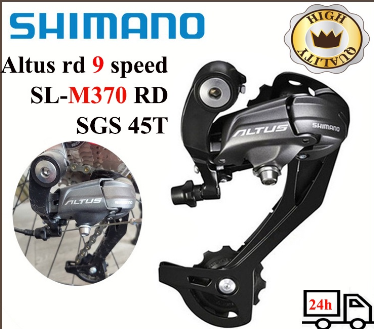 Shimano Altus RD M370 9 Speed Rear Derailleurs RD Bike Accessory MTB bike bicycle Shifter Roller