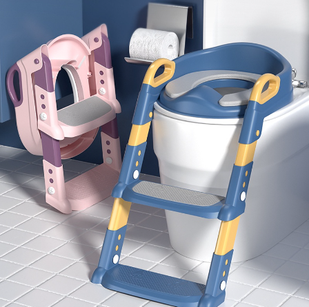 Foldable Baby Toilet Seat With Adjustable Ladder Baby Toilet Ladder Baby Toilet Potty Training