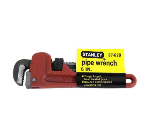 Stanley 87-620-23 Pipe Wrench 6"